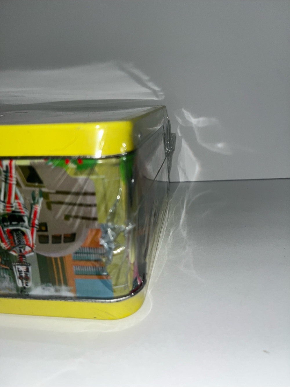 Fireball XL5 Yellow Retro Kids Tin Lunch Box - Picture 3 of 6